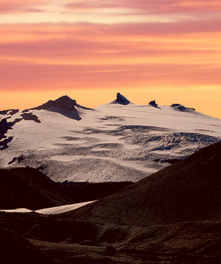 Snaefellsjokull glacier in Iceland, photo by Juhászlegeny from Wikimedia Commons