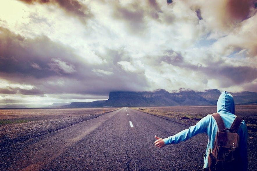 Hitchhiking is still considered safe in Iceland due to the incredibly low crime rate.