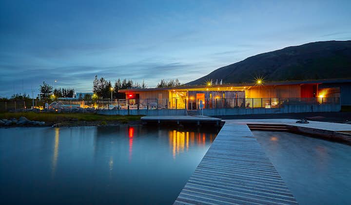 The Fontana Spa is a serene geothermal spa in Iceland.
