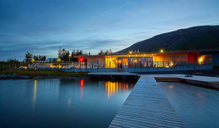 The Fontana Spa is a serene geothermal spa in Iceland.