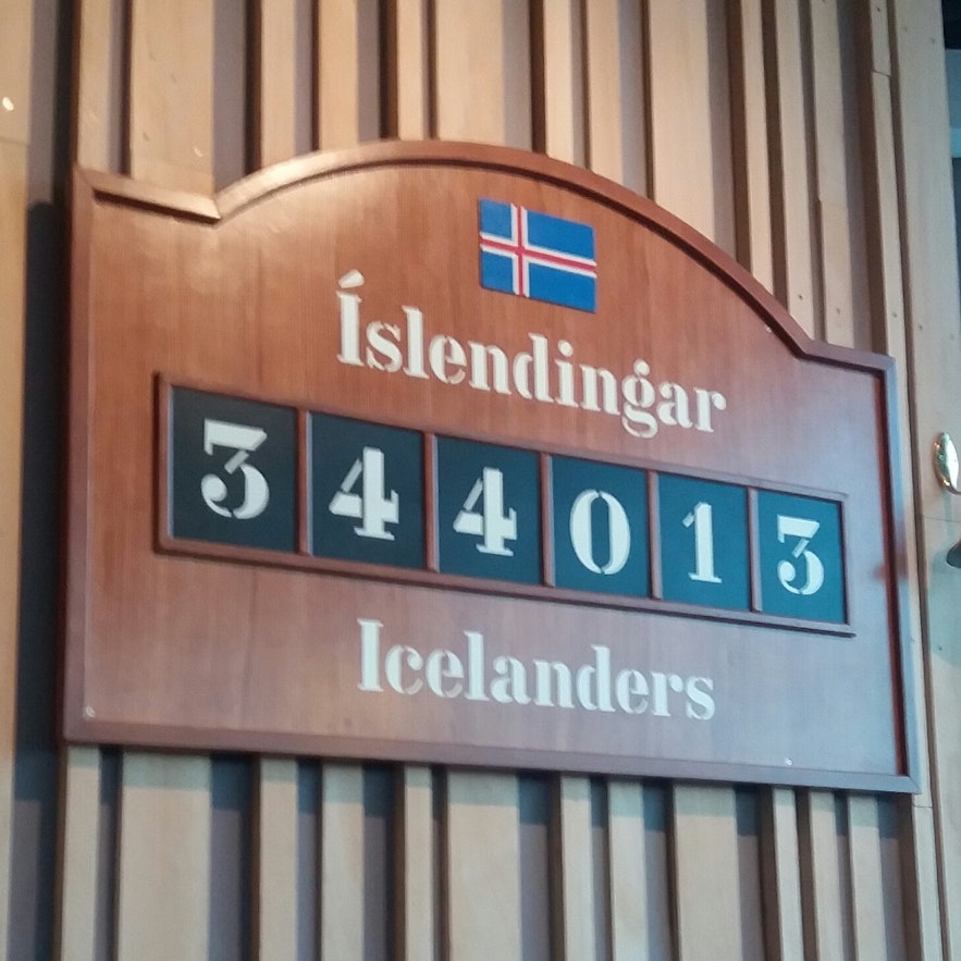 Population of Iceland - lower than that of an average city in the world today