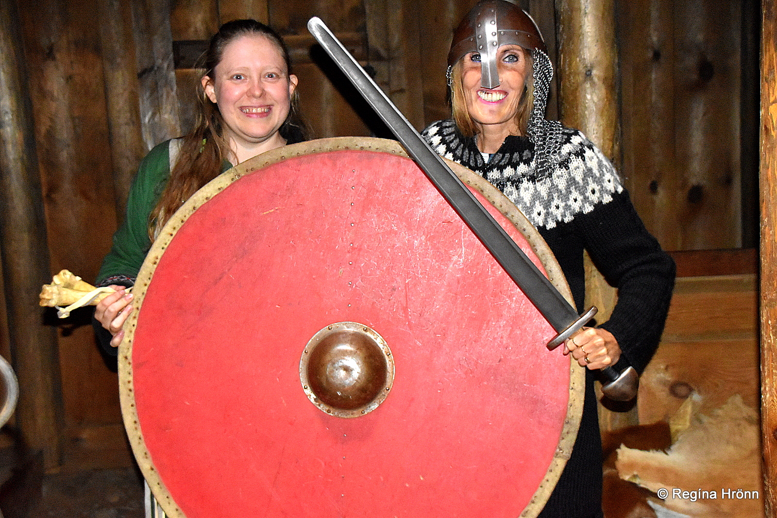 Viking Areas in Iceland - Eiríksstaðir Long House in West Iceland and  Leifur the Lucky