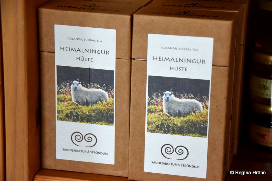 Heimalningur húste - Icelandic herbal tea at the museum