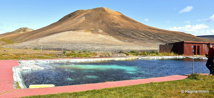 Þjórsárlaug geothermal swimming pool in Þjórsárdalur