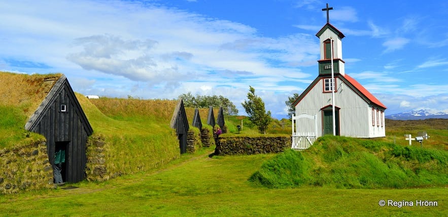 Keldur草皮屋位于冰岛南部，该聚落的历史极为漫长，可追溯至13世纪的斯图隆内战时代(Sturlungaöld)