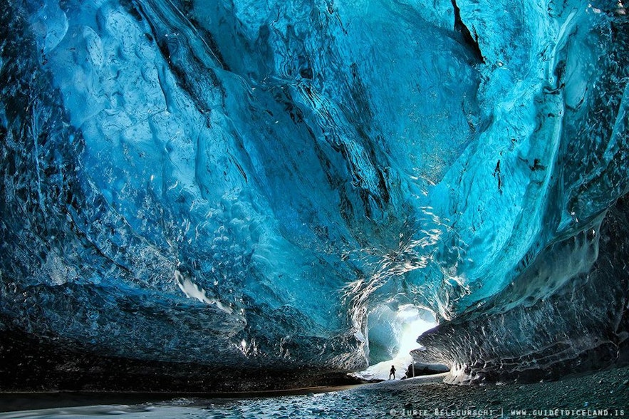Ice cave in Vatnajökull national park