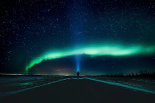 北极光变化无常，但在冰岛经常出现