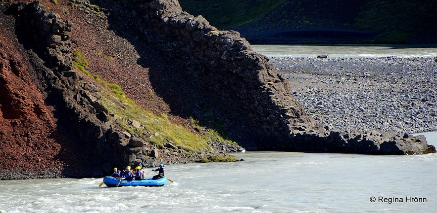 River rafting on Austari Jökulsá Skagafjörður