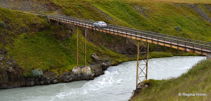 Mónikubrú bridge by Merkigil North-Iceland