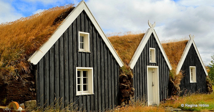 The turf house at Reykir in Skagafjörður