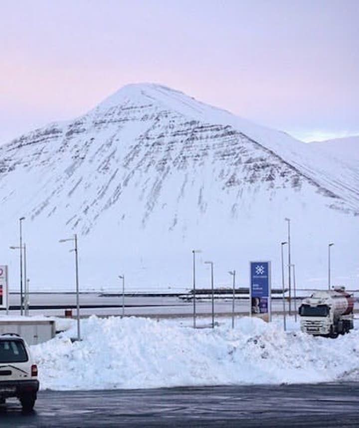冰岛的加油站