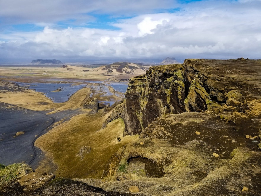 View from Gljufrabui Iceland