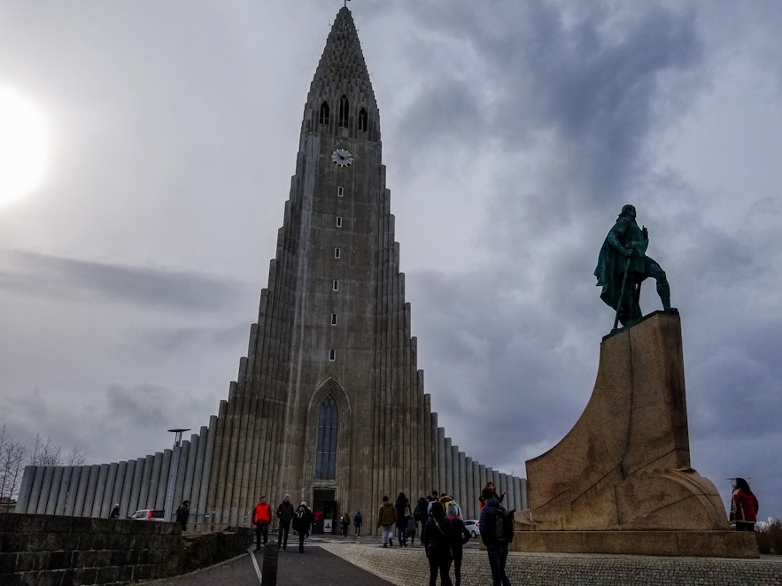 Hallgrimskirkja Cathedral Reykjavik Golden Circle