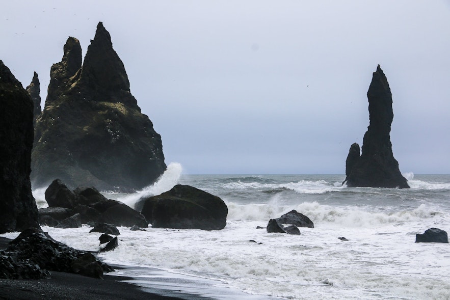 picture black sand beach Iceland