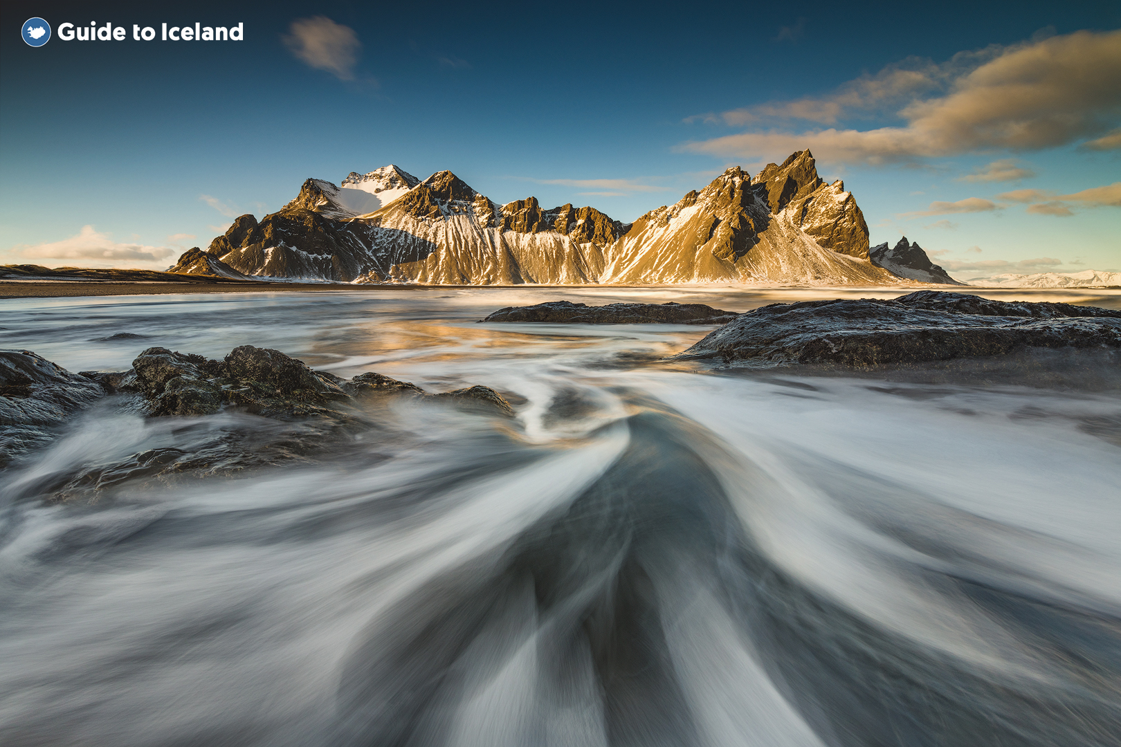 In south-east Iceland is a gabbro mountain called Vestrahorn.