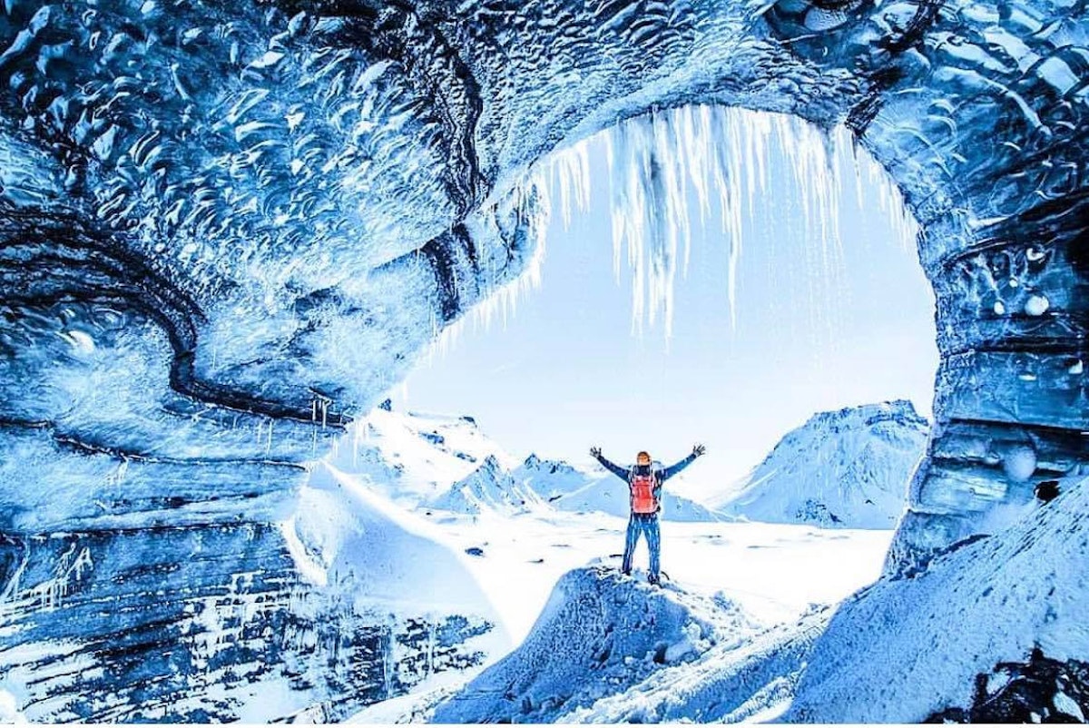 Private Guided 7 Hour Sightseeing & Ice Caving Tour of the South Coast ...