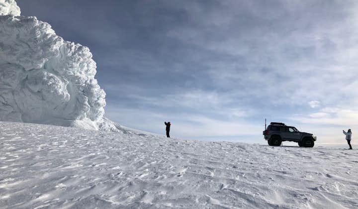 Super Jeeps can scale Iceland's mighty glaciers.