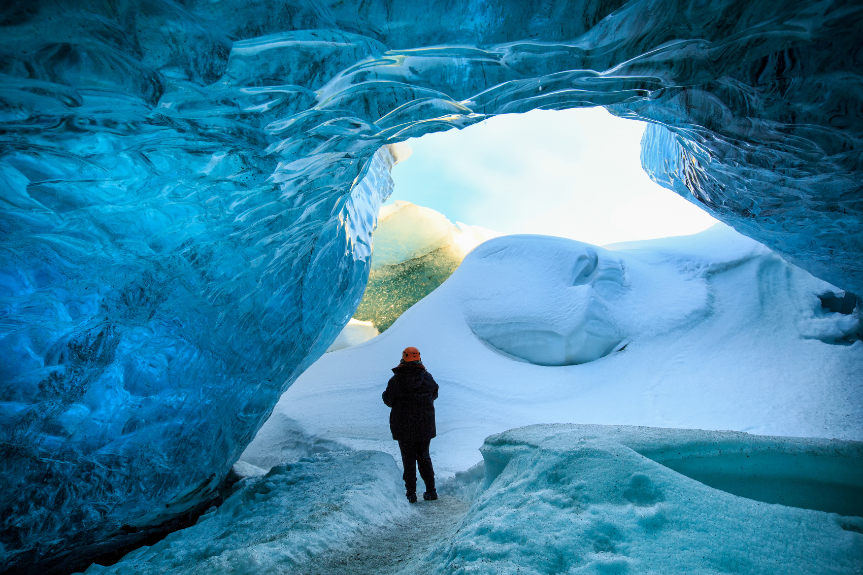 Small Group 4 Day Tour of West Iceland & the South Coast with Blue Ice Caving & Waterfalls - day 2