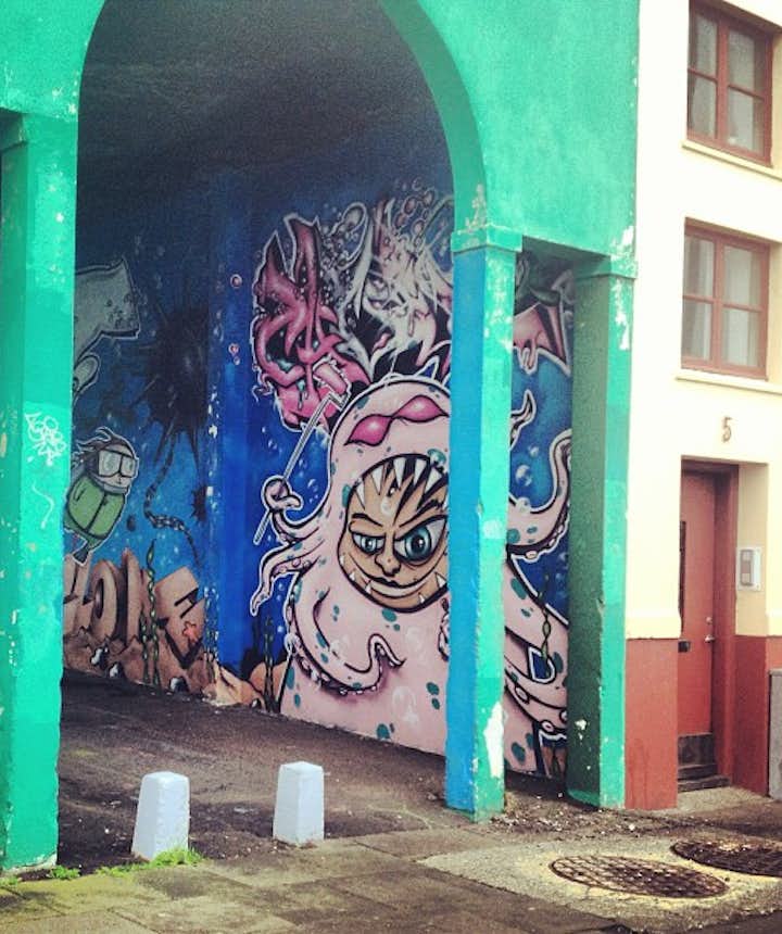 Art in the streets of Reykjavík