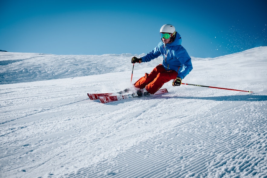 近几年的冰岛也开始成为国际滑雪运动的举办地