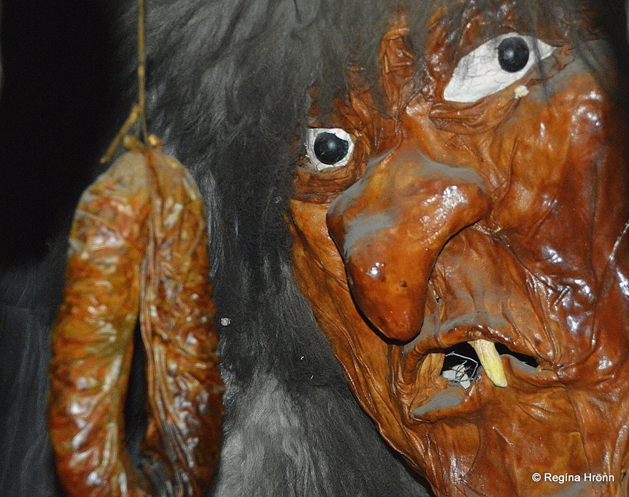 Gryla is a monstrous troll said to eat children over Christmas in Iceland.