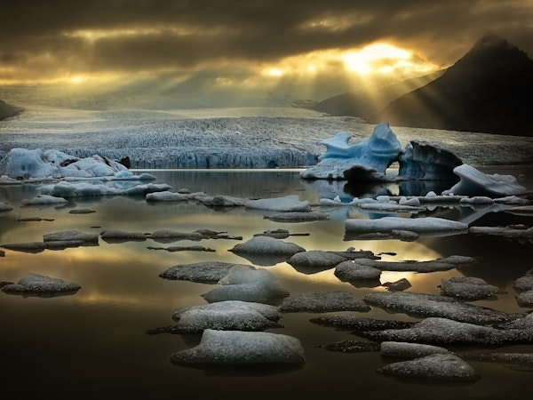 Fjallsárlón, Iceberg lagoon