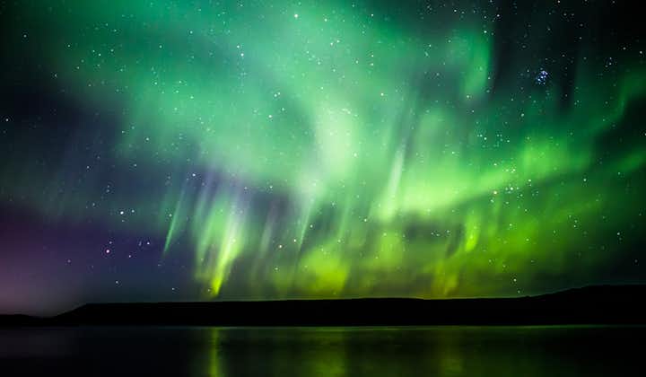 The stunning northern lights are a sight to behold.