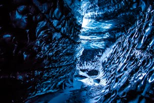 Visiting the Katla ice cave is a mesmerizing and unforgettable experience.