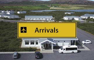 A direct, private transfer is the most luxurious way to travel from Keflavik International Airport to Hotel Grimsborgir in Southwest Iceland.