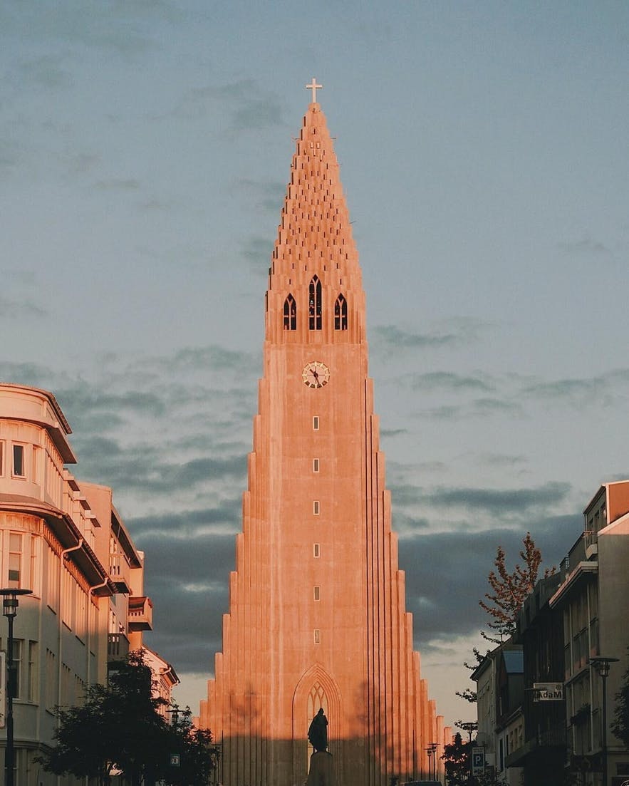 1. 冰岛最大教堂－哈尔格林姆斯大教堂（Hallgrímskirkja）