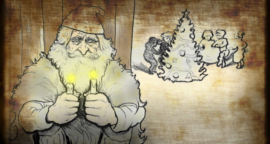 蜡烛小偷是最后一位冰岛圣诞老人