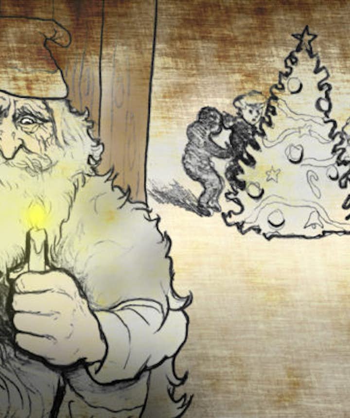 Candle-Stealer is the last Icelandic Yule Lad.