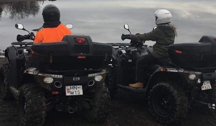 Fantastisk 3-timers ATV-tur i bjergene med transport fra Reykjavik
