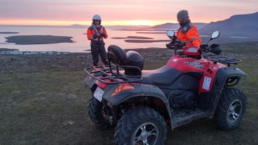 Niezapomniana 3-godzinna wycieczka ATV w trakcie białych nocy z transferem z Reykjaviku