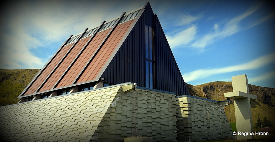 The memorial chapel at Kirkjubæjarklaustur South-Iceland