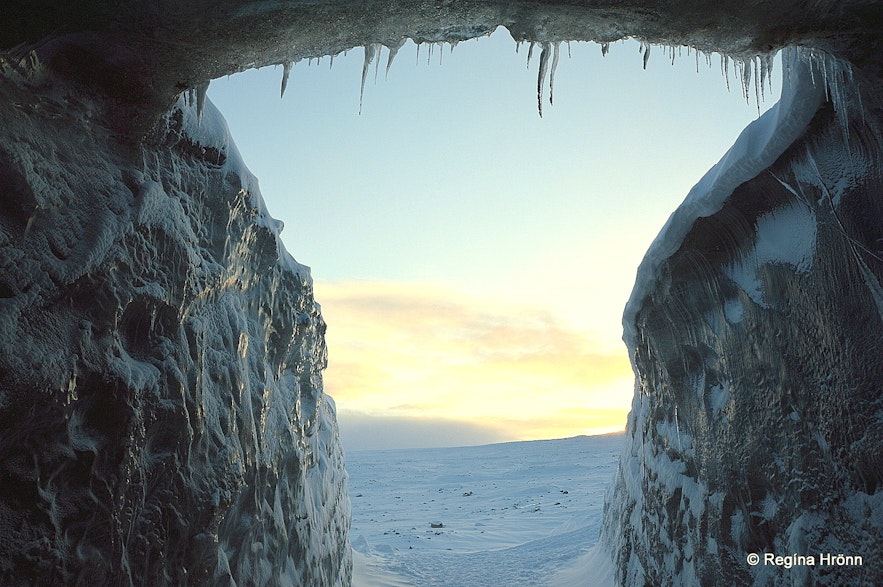 Langjökull glaicer ice cave