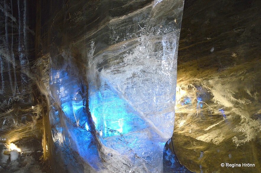 Langjökull glaicer ice cave