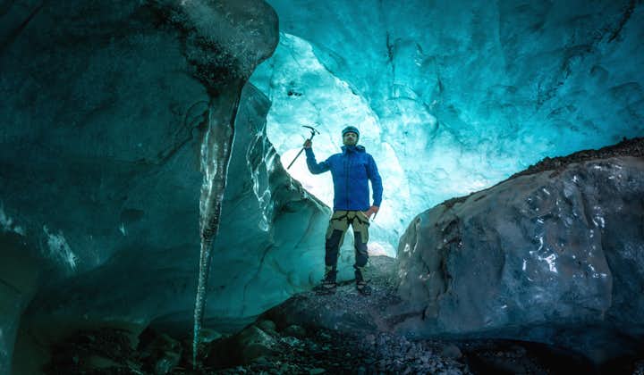Tour de 2 días a la cueva de hielo azul y la costa sur | Glaciares, Jokulsarlon y Auroras Boreales