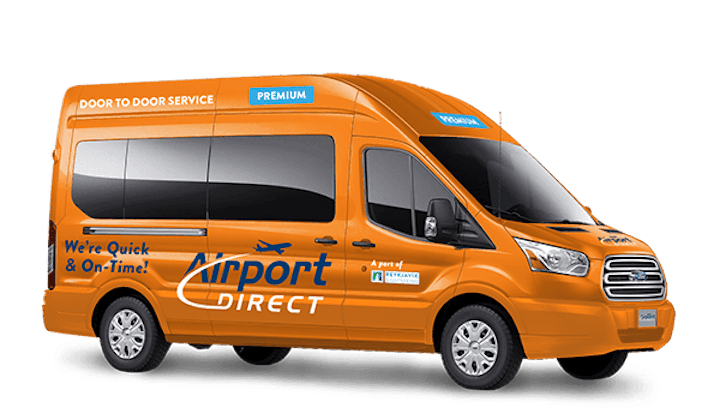 Airport Direct Premium Reykjavík to Keflavík airport uses mini buses, limiting the passenger size to 8 people