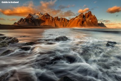 The mesmerising Vestrahorn mountain is a worthy detour outside the town of Höfn.