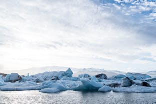 Dagstur på Sydkusten till glaciärsjön Jökulsárlón från Reykjavik