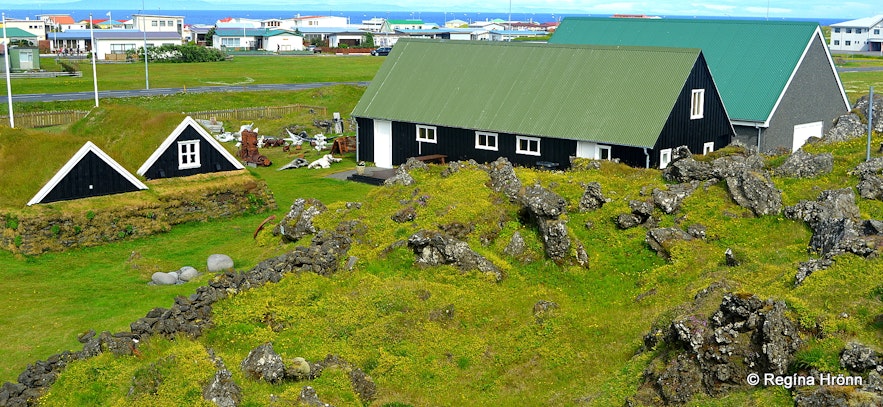 The Fishermen's Garden in Hellissandur on the Snæfellsnes Peninsula in West-Iceland