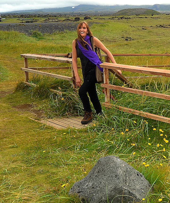 Regína by Ískrabrunnur - the Well of the Irish Snæfellsnes peninsula