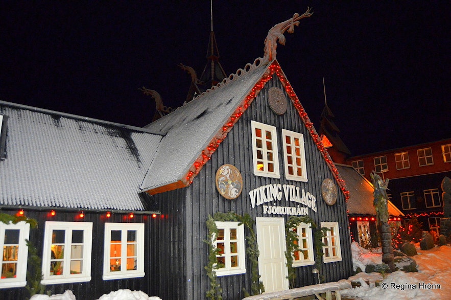 Fjörukráin Viking restaurant at the Viking Village