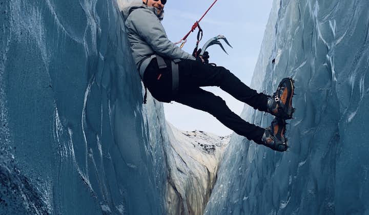 Trekking giornaliero sul ghiacciaio con arrampicata