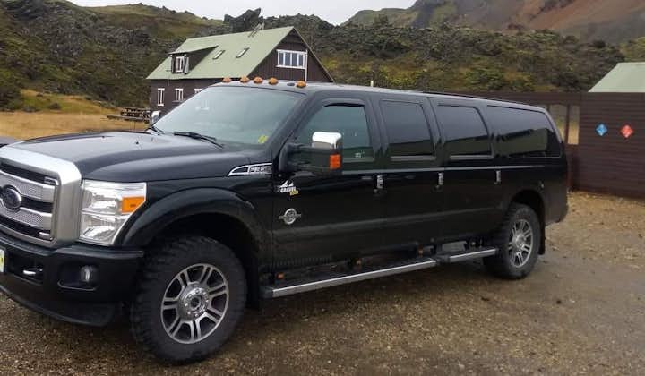 Private & Customizable 12 Hour Luxury Jeep Tour of the Top Iceland Sights & Transfer from Reykjavik