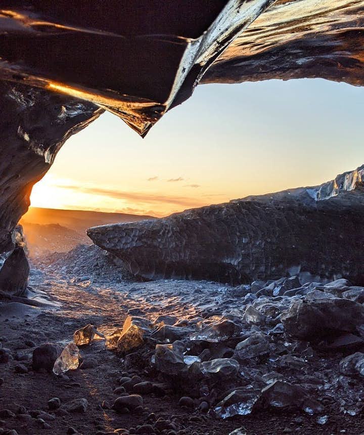 Piękno lodu - Vatnajökull i lodowcowe jaskinie