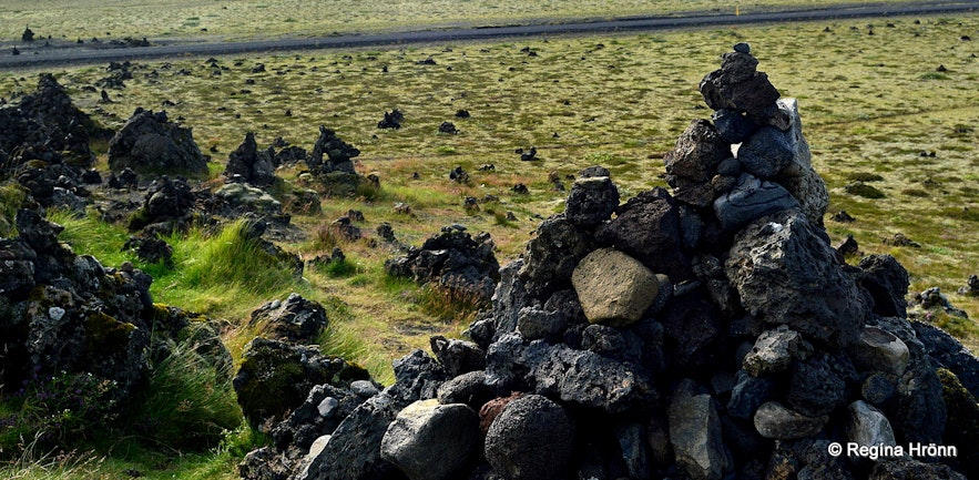 Laufskálavarða - the Cairn of Laufskálar in S-Iceland
