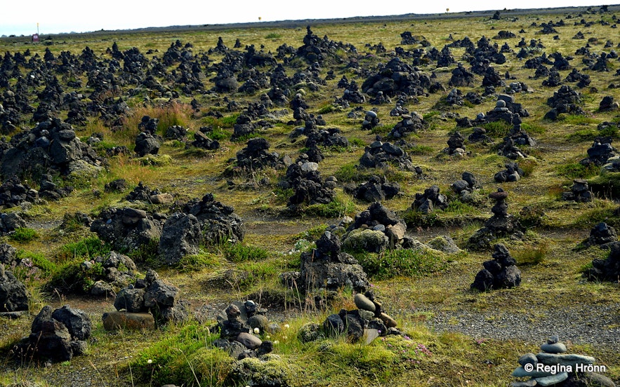 Laufskálavarða - the Cairn of Laufskálar in S-Iceland