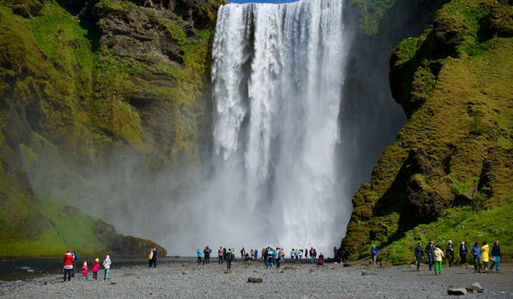 Skogafoss waterfall in South Iceland